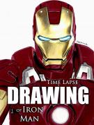 Foto de Clip: Dibujo de lapso de tiempo de Iron Man