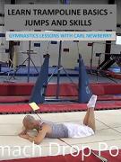 Foto de Aprende lo básico sobre el trampolín (saltos y habilidades) - Lecciones de gimnasia con Carl Newberry