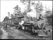 Foto de American Steam: Cass y amp; Segadora de los trenes de registro
