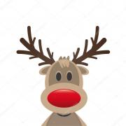 Foto de Rudolph el reno de nariz roja