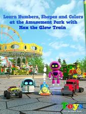 Ver Pelicula Aprende nÃºmeros, formas y colores en el parque de atracciones con Max the Glow Train Online