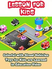Ver Pelicula Colorido con vehículos de calle Los juguetes para niños se aprenden en el video educativo Online