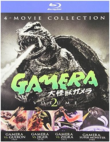 Pelicula Gamera: Ultimate Collection V2 (paquete de 4 películas) [Blu-ray]: Gamera vs. Guiron - Gamera vs. Jiger - Gamera vs. Zigra - Gamera: Super Monster Online