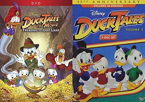 Pelicula Disney's Duck Tales 2-Pack Set - DuckTales (Volume 3) 3-Disc Set & amp; DuckTales la película: El tesoro de la lámpara perdida Película paquete 4-DVD Online