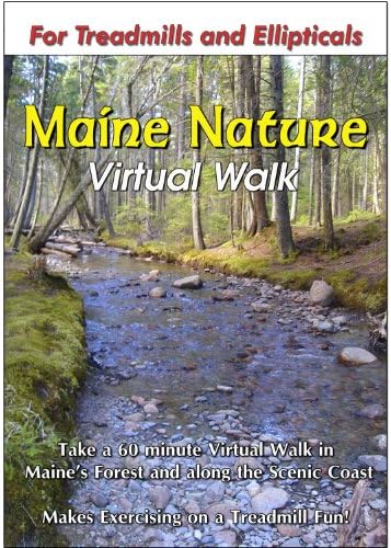 Pelicula Maine Nature Walk Treadmill Scenery DVD Online
