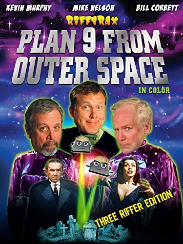 Pelicula RiffTrax: Plan 9 desde el espacio exterior (Edición de Tres Riffer) Online