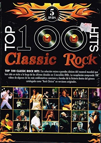 Pelicula TOP 100 HITS & quot; CLASSIC ROCK & quot; [5 DVD'S] PIEDRAS RODADAS, METALLICA, JANIS JOPLIN, PINK FLOYD, BON JOVI Y MAS ... Online