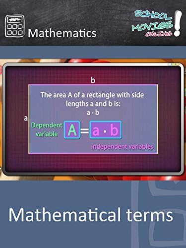Pelicula Términos matemáticos - School School on Mathematics Online