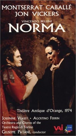 Pelicula Bellini - Norma / Patane, Caballe, Vickers, Veasey, Teatro Antique d'Orange Online
