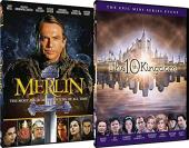 Ver Pelicula Modern Classic Fantasy & amp; Conjunto de mitología - Merlin & amp; El 10mo Reino 4-DVD Bundle Online