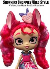 Ver Pelicula RevisiÃ³n: Shopkins Shoppies Wild Style Valentina Hearts Doll Review Online