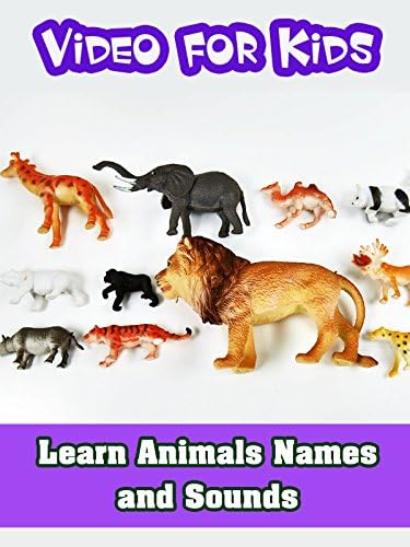 Pelicula Aprender nombres y sonidos de animales - Video para niños Online