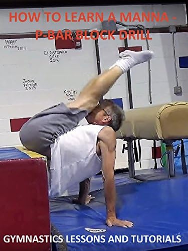 Pelicula Cómo aprender un ejercicio de maná: bloque P-Bar - Lecciones de gimnasia y tutoriales Online