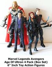 Ver Pelicula Revisión: Marvel Legends Avengers Age Of Ultron 4 Pack (Box Set) 6 & quot; Figuras de acción de juguete de pulgadas Online