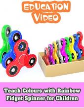 Ver Pelicula Teach Colors with Rainbow Fidget Spinner para niños Online