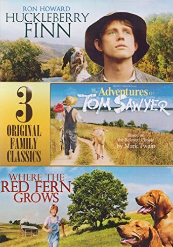 Pelicula Original Family Classics V.2: Huckleberry Finn / Las aventuras de Tom Sawyer / Donde crece el helecho rojo / Bonus: Lassie: The Painted Hills Online