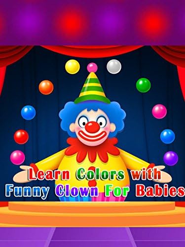 Pelicula Aprende los colores con el payaso divertido para bebés Online
