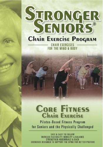Pelicula Stronger Seniors Core Fitness: programa de Pilates basado en silla diseñado para fortalecer los abdominales, la espalda baja y el suelo pélvico. Mejorar el equilibrio, la postura y la respiración adecuada. Online