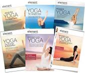 Ver Pelicula Element Yoga: Ultimate 6-DVD Collection - AM & amp; PM Yoga para principiantes / Yoga para bajar de peso / Power Yoga / Yoga para energía & amp; Relajación / Nivel de principiante Yoga / Nivel de yoga para tonificar, aliviar el estrés & amp; Flexib Online