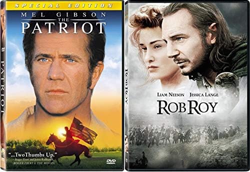 Pelicula Escocia vs América Rob Roy & amp; El paquete de películas de DVD Patriot Collection, doble película, acción y aventura 2 Online