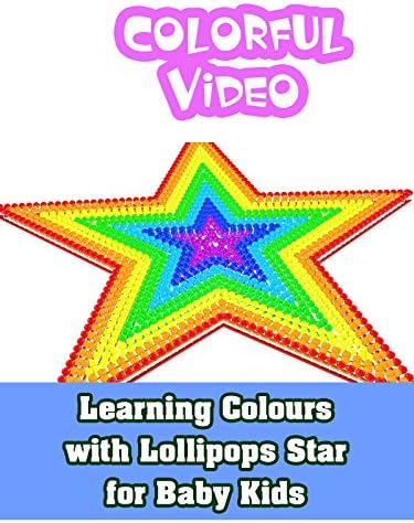 Pelicula Aprendizaje de colores con Lollipops Star para bebés. Online
