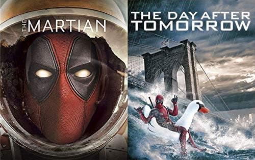 Pelicula Abandon Earth con Deadpool Slipcover Series The Day After Tomorrow & amp; The Martian 2-Blu-ray Bundle Online
