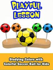 Ver Pelicula Estudiar colores con una colorida pelota de fútbol para niños Online