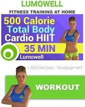 Ver Pelicula Ejercicios HIIT de cuerpo entero con 500 calorías + Ejercicios AB - Sin equipo Online