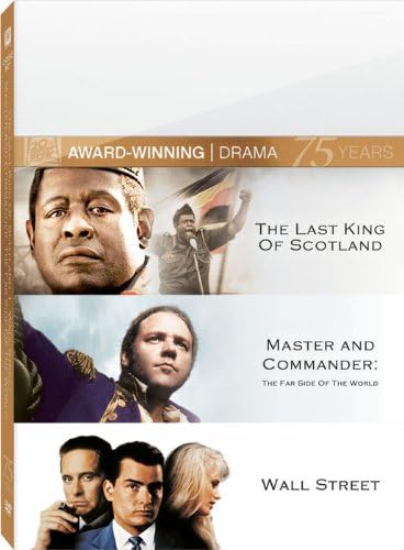 Pelicula El último rey de Escocia / Maestro y comandante: El otro lado del mundo / Wall Street Online
