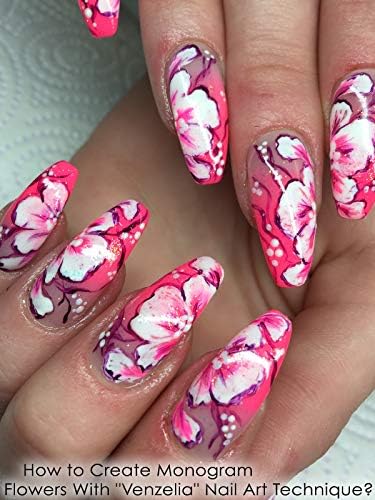 Pelicula Cómo crear flores de monograma con & quot; Venzelia & quot; ¿Técnica de arte de uñas? Online