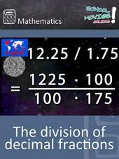 Ver Pelicula La división de fracciones decimales - School Movie on Mathematics Online