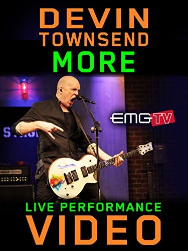 Pelicula Devin Townsend - Más - Actuación en vivo de EMGtv Online