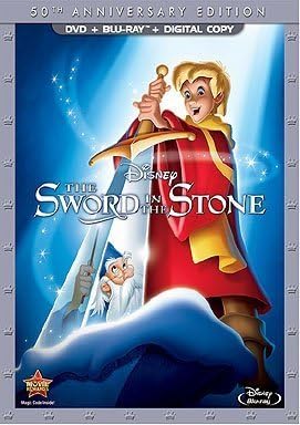 Pelicula Edicin del 50 aniversario: La espada en la piedra DVD + Blu-ray + Copia digital Online