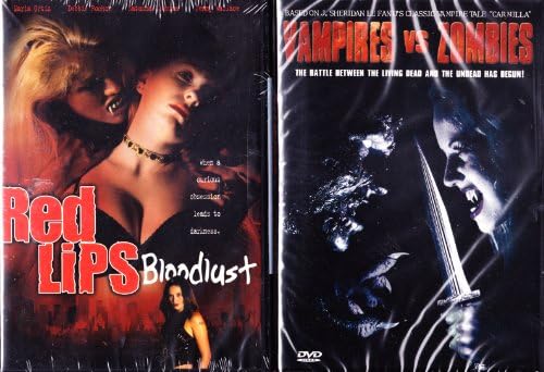 Pelicula Labios rojos sedientos de sangre vampiros eróticos, vampiros vs. Zombies Lesbian Vampires: 2 Pack Online