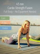 Ver Pelicula 45 min Fitness Workout - Fusión Cardio-Strength con Yoga & amp; Elementos de Pilates Online