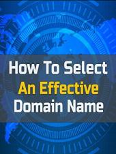 Ver Pelicula Cómo seleccionar un nombre de dominio efectivo Online