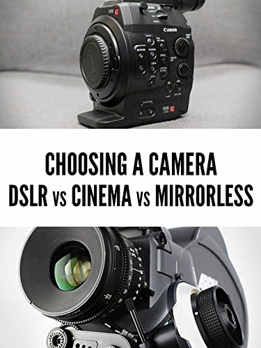 Pelicula DSLR vs. Mirrorless vs. Cinema Cameras Online