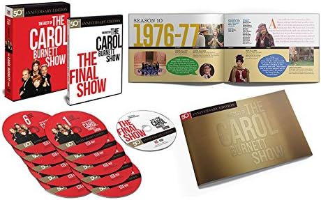 Pelicula Lo mejor de The Carol Burnett Show por TimeLife - 33 episodios en 11 colección de DVD Online