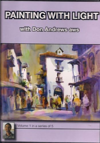Pelicula Pintando con luz con Don Andrews AWS, acuarela paisaje DVD Online