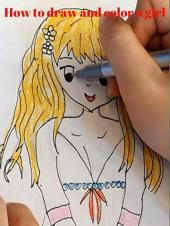 Ver Pelicula Cómo dibujar y colorear una niña. Online