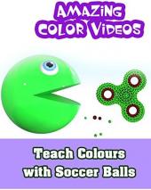 Ver Pelicula Enseña a los colores con balones de fútbol - Videos de Amazing Colors Online