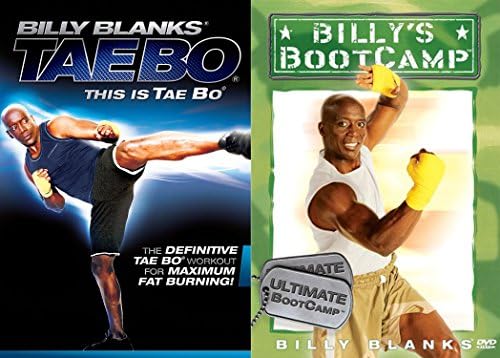 Pelicula Paquete de ejercicios Billy Blanks - Billys Bootcamp Ultimate BootCamp & amp; Tae Bo: Este es el paquete de 2 DVD de Tae Bo Online