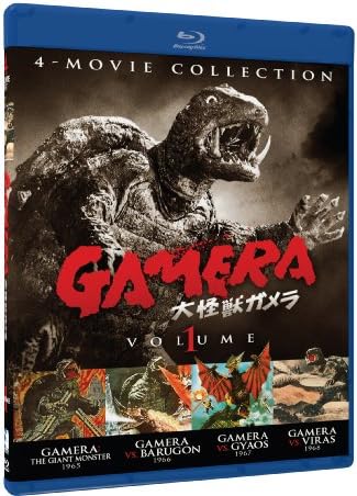 Pelicula Gamera: Ultimate Collection V1 (Paquete de 4 películas) [Blu-ray]: Gamera: El monstruo gigante - Gamera vs. Barugon - Gamera vs. Gyaos - Gamera vs. Viras Online