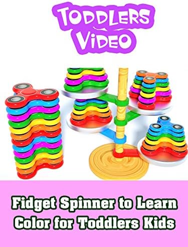 Pelicula Fidget Spinner para aprender el color para niños pequeños Online
