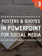 Ver Pelicula Posters & amp; Cotizaciones en Powerpoint para redes sociales Online