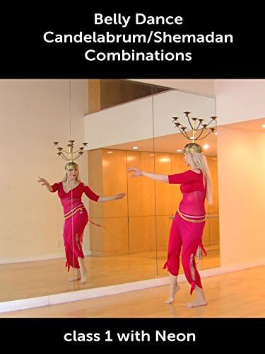 Pelicula Combinaciones de candelabro / Shemadan para danza del vientre - clase 1 con neón Online