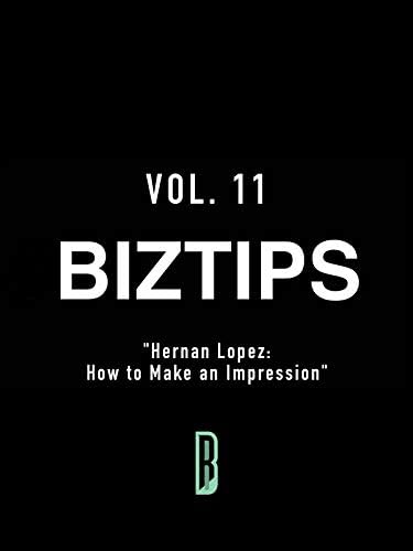 Pelicula BizTips Vol. 11 & quot; Hernán López: Cómo hacer una impresión & quot; Online