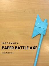 Ver Pelicula Cómo hacer un hacha de batalla de papel - Tutoriales fáciles Online