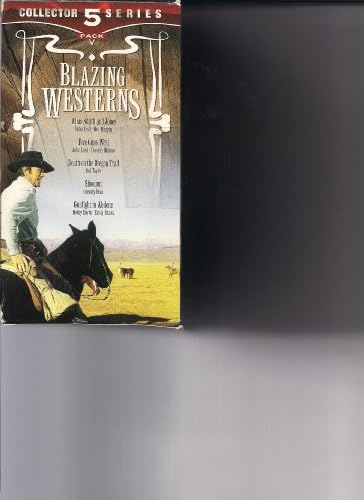 Pelicula Blazing Westerns (5 VHS Set): Alias Smith y Jones, Five Guns West, Death on the Oregon Trail, Shootout y Gunfight en Abilene Online