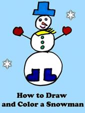 Ver Pelicula Cómo dibujar y colorear un muñeco de nieve Online